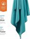 Lifeventure Recycled SoftFibre Trek Towel, Teal, Extra Large 7