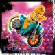 LEGO City Motocykl kaskaderski z kurczakiem (60310) 4