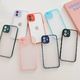 Hurtel Milky Case silikonowe elastyczne półprzezroczyste etui do Samsung Galaxy S21+ 5G (S21 Plus 5G) czerwony 2