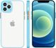Hurtel Milky Case silikonowe elastyczne półprzezroczyste etui do iPhone XS Max niebieski 1