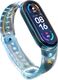 Hurtel Zamienna silikonowa opaska pasek bransoleta bransoletka do Xiaomi Mi Band 6 / 5 niebieski 1