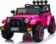 Lean Cars Auto na Akumulator Jeep BRD-7588 Różowy 4x4 2