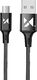 Kabel USB Wozinsky USB-A - microUSB 1 m Czarny (5907769301148) 1