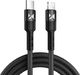 Kabel USB Wozinsky USB-C - Lightning 1 m Czarny (5907769301209) 1