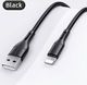 Kabel USB Usams USB-A - Lightning 1 m Czarny (SJ500USB01) 9