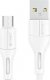Kabel USB Usams USB-A - microUSB 1 m Biały (SJ502USB02) 1