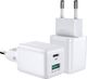 Ładowarka Joyroom L-QP303 1x USB-A 1x USB-C 3 A (6941237144515) 1