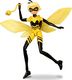 Figurka Playmates Toys Miraculous - Królowa Pszczół i akcesoria (50405) 1