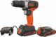 Wiertarko-wkrętarka Black&Decker BD001ST050 18 V 2 x akumulator 1.5 Ah 3