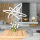 Lampa wisząca KAJA OŚWIETLENIE Lampa wisząca pierścienie GALASSIA-600 White LED 75W Vitalux 3