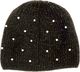 Pepco PEPCO Czapka damska z perełkami Czarny 1