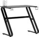 Biurko vidaXL 325410 Czarne 90 cmx60 cm 1