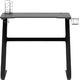 Biurko vidaXL 325410 Czarne 90 cmx60 cm 2
