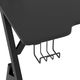 Biurko vidaXL 325406 Czarne 110 cmx60 cm 5
