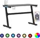 Biurko vidaXL 325420 Czarne 110 cmx60 cm 2