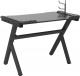 Biurko vidaXL 325424 Czarne 110 cmx60 cm 3