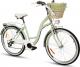 Goetze Rower miejski Mood 28" 6b Pistacjowy z koszem metalowym 1