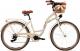 Goetze Rower miejski Mood 28" 6b Kremowy z koszem metalowym 1