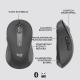 Mysz Logitech M650 L Grafitowy (910-006236) 5