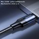 Kabel USB Usams USB-C - USB-C 1.2 m Czarny (6958444973333) 5