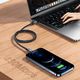 Kabel USB Usams USB-C - USB-C 1.2 m Czarny (6958444973333) 6