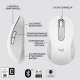 Mysz Logitech M650 L Biało-szary Left (910-006240) + Studio Series - MID GREY (956-000052) 5