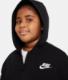 Nike Bluza Nike Sportswear Club Fleece Jr girls DC7118 010 DC7118 010 czarny M (137-147) 2