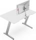 Biurko SPC Gear GD100 Onyx White Biało-Szare 111 cmx74 cm 14