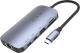 HUB USB Unitek 1x RJ-45 1x USB-C 1x USB-C PD 1x SDHC  + 3x USB-A 3.2 Gen1 (D1071A) 1