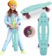 Deskorolka MoMi QKIDS DESKOROLKA FISZKA GALAXY NIEBIESKA 1