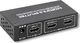 Qoltec Qoltec Rozdzielacz aktywny Splitter HDMI v. 2.0 | 1x2 | EDID+IR 3