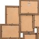 Ramka vidaXL Ramka na 10 zdjęć 10x15 cm, jasnobrązowa, MDF 6