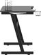 Biurko vidaXL 325418 Czarne 90 cmx60 cm 4