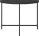 vidaXL Stolik ogrodowy, czarny, 100x50x75 cm, rattan PE 4