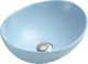 Umywalka Mexen Mexen Elza umywalka nablatowa 40 x 33 cm niebieska mat - 21014049 1