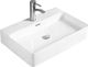 Umywalka Mexen Mexen Lara umywalka nablatowa 60 x 42 cm biała - 21166000 1