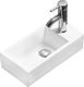 Umywalka Mexen Mexen Inez umywalka nablatowa lewa 45 x 25 cm biała - 21434500L 1