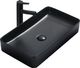 Umywalka Mexen Mexen Nadia umywalka nablatowa 60 x 35 cm czarna mat - 21616085 1