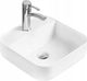 Umywalka Mexen Mexen Silvia umywalka nablatowa 39 x 39 cm biała - 21863900 1
