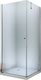 Mexen Mexen Pretoria kabina prysznicowa uchylna 85 x 70 cm, transparent, chrom - 852-085-070-01-00 1