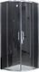 Mexen Mexen Rio kabina prysznicowa półokrągła 90 x 90 cm, transparent, chrom - 863-090-090-01-00 1