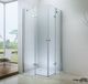 Mexen Mexen Roma Duo kabina prysznicowa uchylna 100 x 80 cm, transparent, chrom - 854-100-080-02-00 1