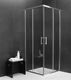 Mexen Mexen Rio kabina prysznicowa kwadratowa 90 x 90 cm, transparent, chrom brodzik Flat - 860-090-090-01-00-4010 2