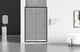 Mexen Mexen Apia drzwi prysznicowe rozsuwane 90 cm, transparent, czarne - 845-090-000-70-00 1