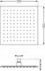 Zestaw prysznicowy Mexen Mexen Cube DR02 zestaw prysznicowy podtynkowy z deszczownica 25 cm, grafit - 77502DR0225-66 3