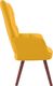 vidaXL Fotel, musztardowy, obity aksamitem 4