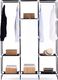 Homede WARDROBE/HOM/DARBY/BLACK/168X130X45 12