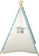 LeanToys Domek Namiot Dla Dzieci Tipi Indiański Chmurki Wodoodporny Ogród 5
