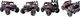 Import SUPER-TOYS MEGA BUGGY RZR TURBO 12 V,4X4 180 W MEGA MOC, PILOT, MIĘKKIE SIEDZENIE, MIĘKKIE KOŁA, FUNKCJA BUJANIA, KLUCZYK /HC301 17