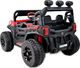 Import SUPER-TOYS MEGA BUGGY RZR TURBO 12 V,4X4 180 W MEGA MOC, PILOT, MIĘKKIE SIEDZENIE, MIĘKKIE KOŁA, FUNKCJA BUJANIA, KLUCZYK /HC301 4